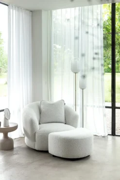 Sale XOOON Cervos, fauteuil draaibaar - rond 100cm incl. 1 kussen 45x45