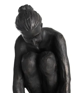 New XOOON Circle Lady beeld H54cm in de kleur Zwart - COCOmaison