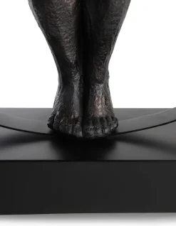 Sale XOOON Circle Man beeld H58cm in de kleur Zwart - COCOmaison