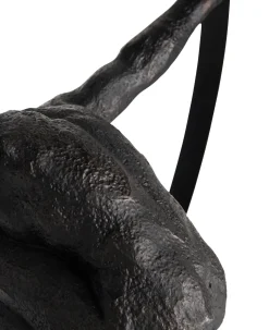 Sale XOOON Circle Man beeld H58cm in de kleur Zwart - COCOmaison