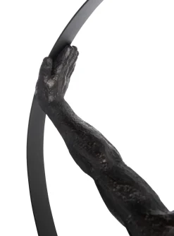 Sale XOOON Circle Man beeld H58cm in de kleur Zwart - COCOmaison