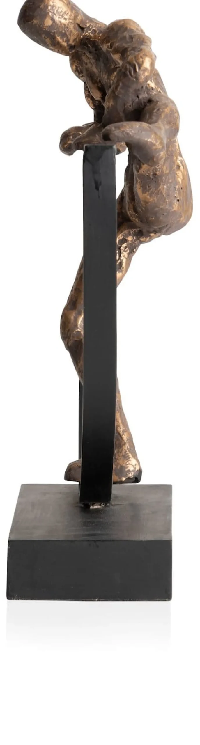 Best XOOON Climbing beeld (H33cm) in de kleur Goud - COCOmaison