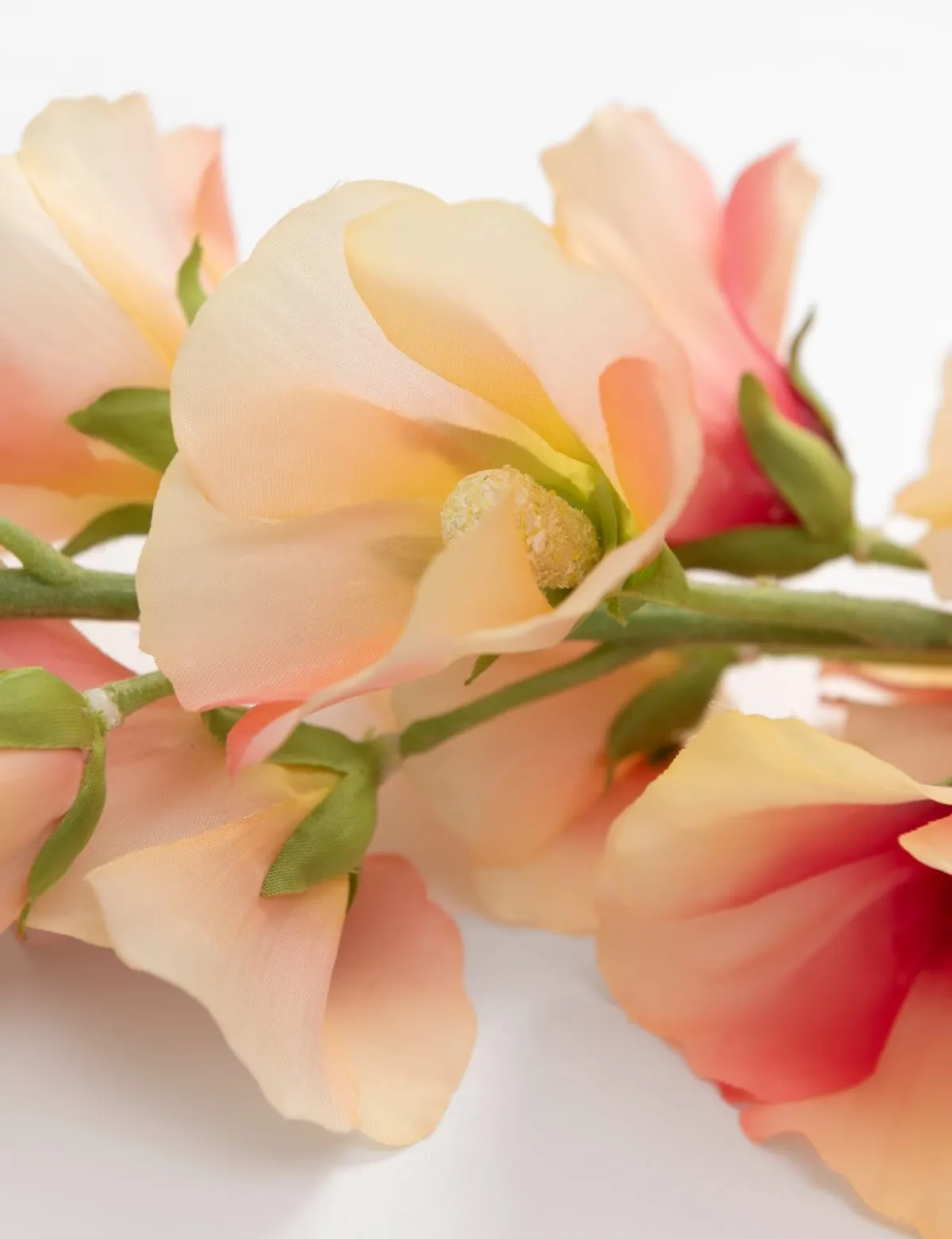 New XOOON COCOmaison, Alcea spray kunstbloem H105cm - Roze