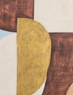 Discount XOOON COCOmaison, Annabel schilderij 80x80cm - Multikleur