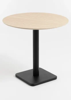 Sale XOOON COCOmaison, Brest bistrotafel Travertine D80cm - zwart