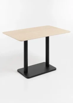 New XOOON COCOmaison, Brest bistrotafel Travertine 120x75cm - zwart