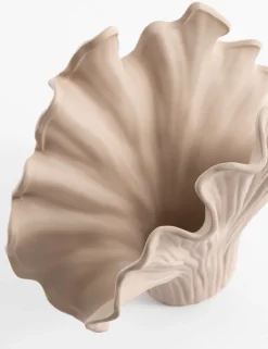 Best XOOON COCOmaison, Coral vaas H26cm - Grijs