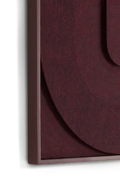Discount XOOON COCOmaison, Jace schilderij 48x96cm - Bordeaux