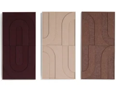 Discount XOOON COCOmaison, Jace schilderij 48x96cm - Bordeaux