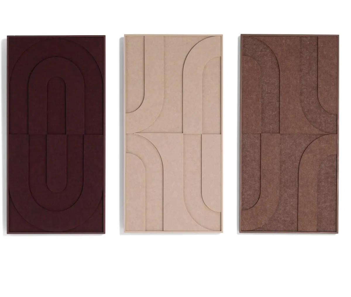 Discount XOOON COCOmaison, Jace schilderij 48x96cm - bruin