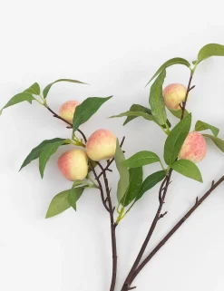 Best XOOON COCOmaison, Peach spray kunstbloem H85cm - Oranje