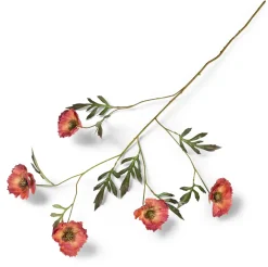 Online XOOON COCOmaison, Poppy spray kunstbloem 113cm - Bordeaux