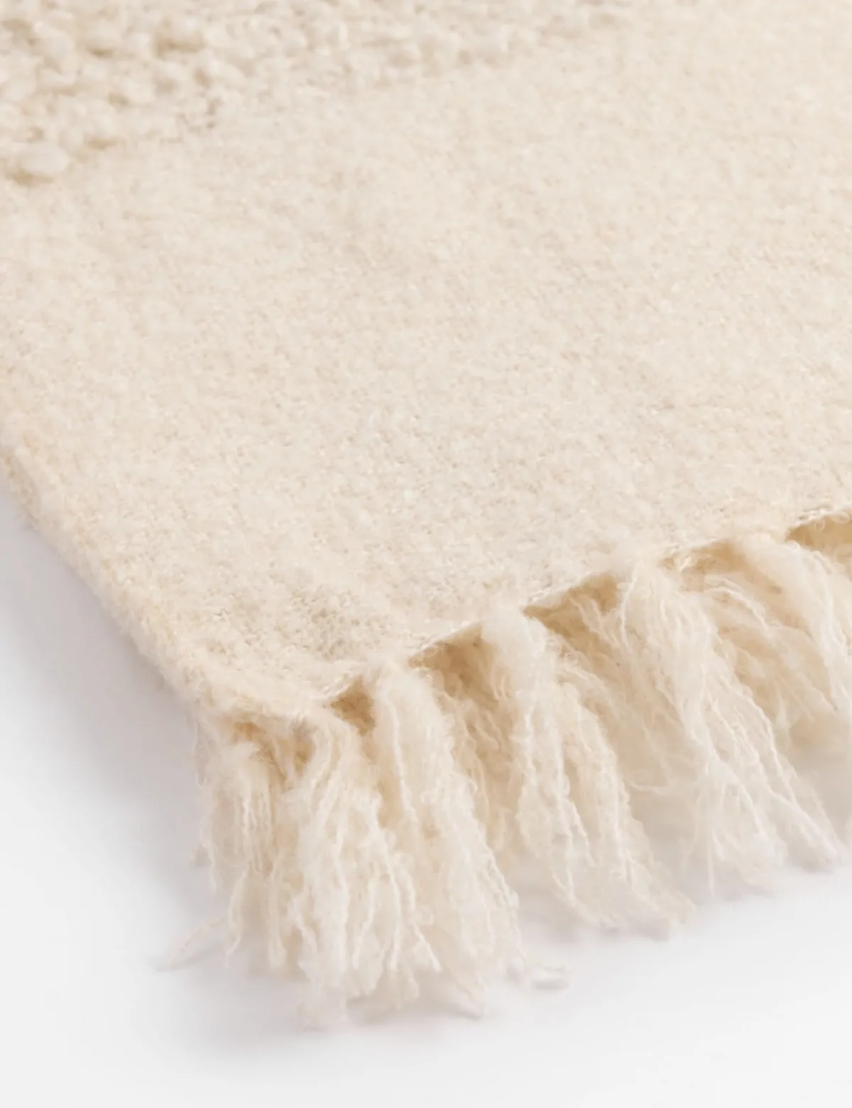 Best XOOON COCOmaison, Snow plaid 130x170cm - Wit