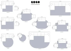 Clearance XOOON COCOmaison, Timeless Arch karpet 300x400cm - Groen