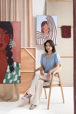 Outlet XOOON COCOmaison, Zorra wand doek - 70x100cm