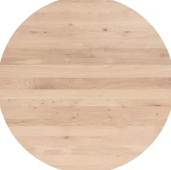 Best XOOON COSENZA bartafel rond 130 cm (h: 92 cm) - naturel eiken