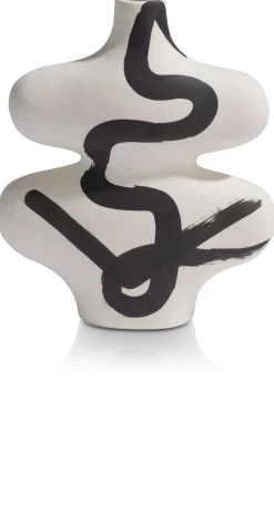 Sale XOOON Curvy vaas H26cm in kleur Multi Color shop je bij COCOmaison