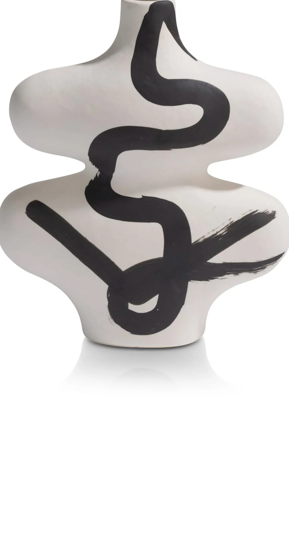 Sale XOOON Curvy vaas H26cm in kleur Multi Color shop je bij COCOmaison