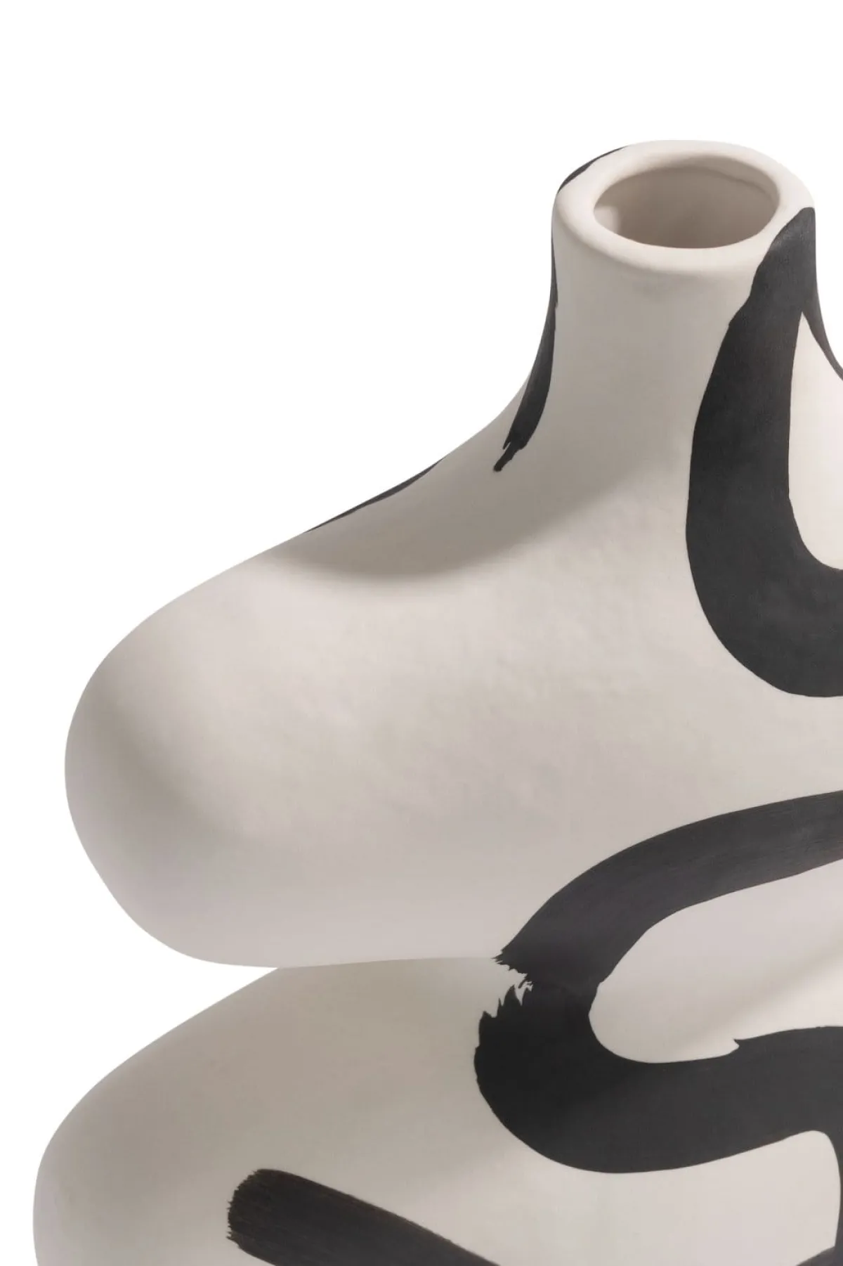 Sale XOOON Curvy vaas H26cm in kleur Multi Color shop je bij COCOmaison