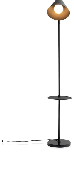 Outlet XOOON Daan vloerlamp (1*G9) in de kleur Zwart - COCOmaison