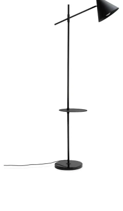 Outlet XOOON Daan vloerlamp (1*G9) in de kleur Zwart - COCOmaison