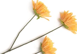 Best XOOON Dahlia Spider Spray kunstbloem (H75cm) in de kleur Oranje