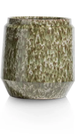 XOOON Dalila pot H28cm in de kleur Groen - COCOmaison