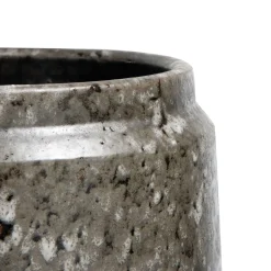 Online XOOON Dalila pot H20cm in de kleur Zwart - COCOmaison