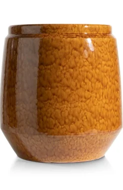 Hot XOOON Dalila pot H36cm in de kleur Bruin - COCOmaison