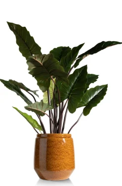 Hot XOOON Dalila pot H36cm in de kleur Bruin - COCOmaison