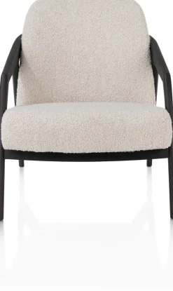 XOOON Dante fauteuil in stof Brioni in de kleur Crème -