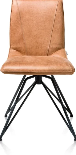 XOOON Design eetkamerstoel "MAC" - Cognac -