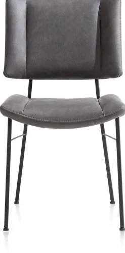 Online XOOON Design eetkamerstoel "TATUM" - Antraciet -