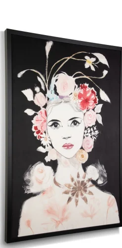 XOOON Dior Flower schilderij in de kleur Multi Color - COCOmaison