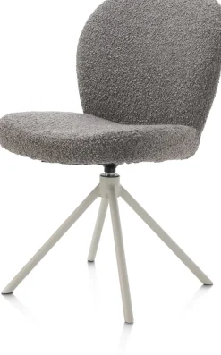 Clearance XOOON Eetkamerstoel Jaxon (draaibaar) in de kleur Lever -