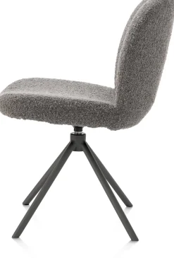 XOOON Eetkamerstoel Jaxon (draaibaar) in de kleur Lever -