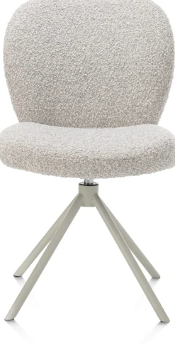 New XOOON Eetkamerstoel Jaxon (draaibaar) in de kleur Kiezel -