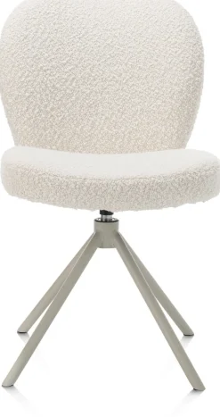 Outlet XOOON Eetkamerstoel Jaxon (draaibaar) in de kleur Ivoor -