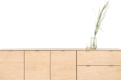 Best XOOON Elements 3-deurs eikenfineer dressoir met lades 240cm