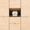 Best XOOON Elements eikenfineer dressette met niche + LED 150cm