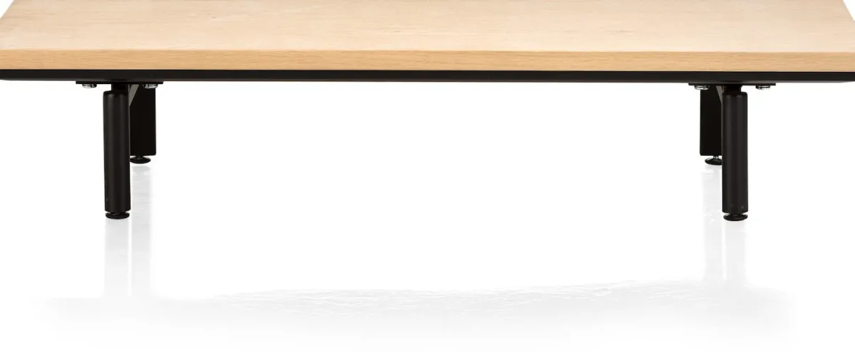 XOOON ELEMENTS platform 100 cm. incl. 2 metalen poten - 100 cm