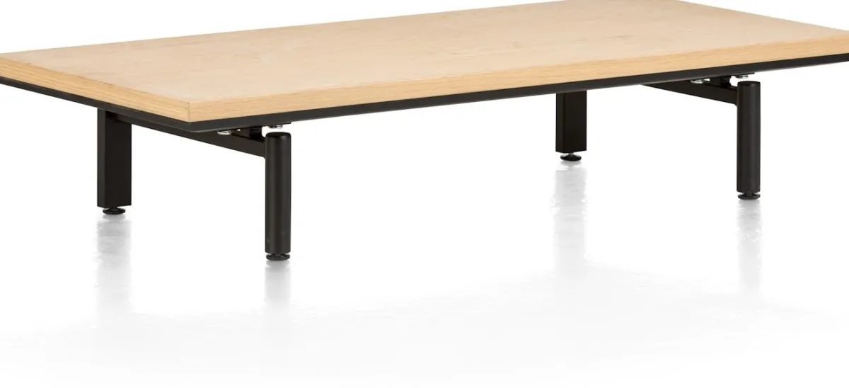 XOOON ELEMENTS platform 100 cm. incl. 2 metalen poten - 100 cm