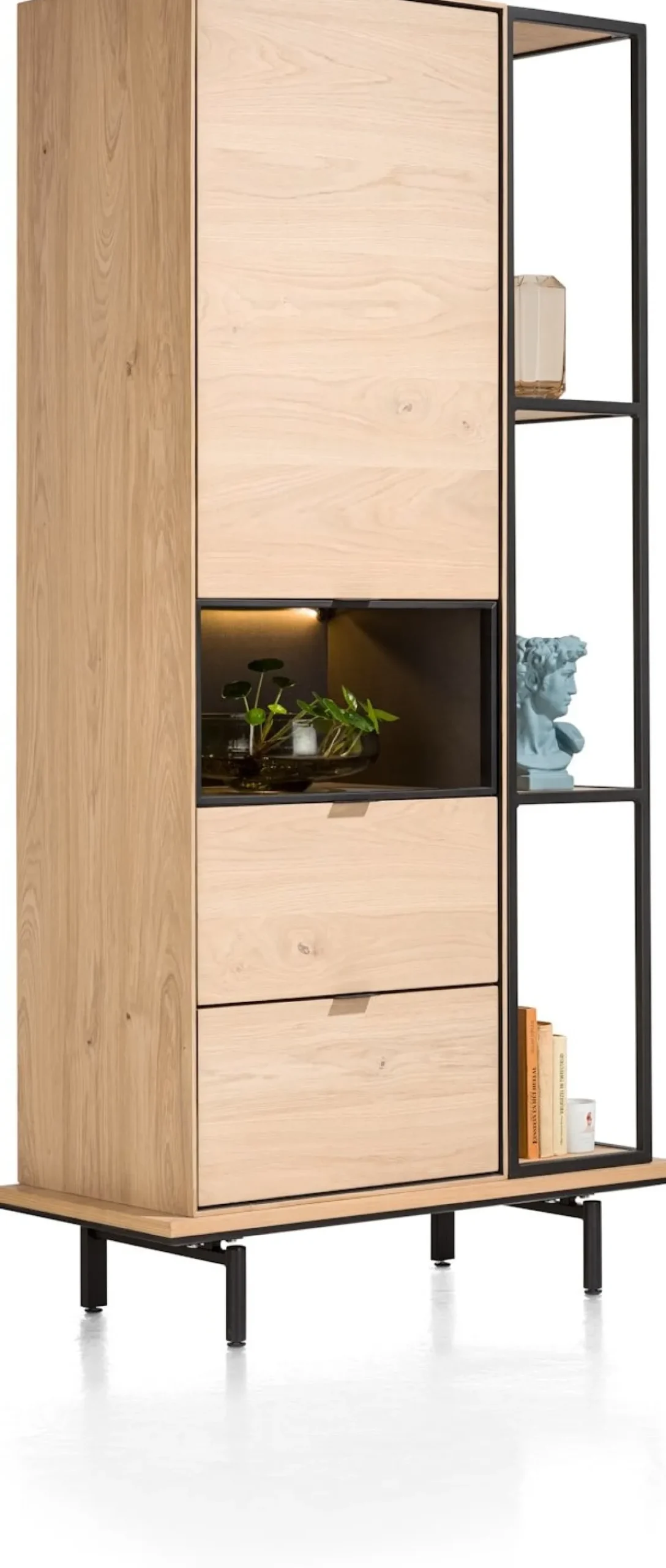 XOOON ELEMENTS platform 100 cm. incl. 2 metalen poten - 100 cm