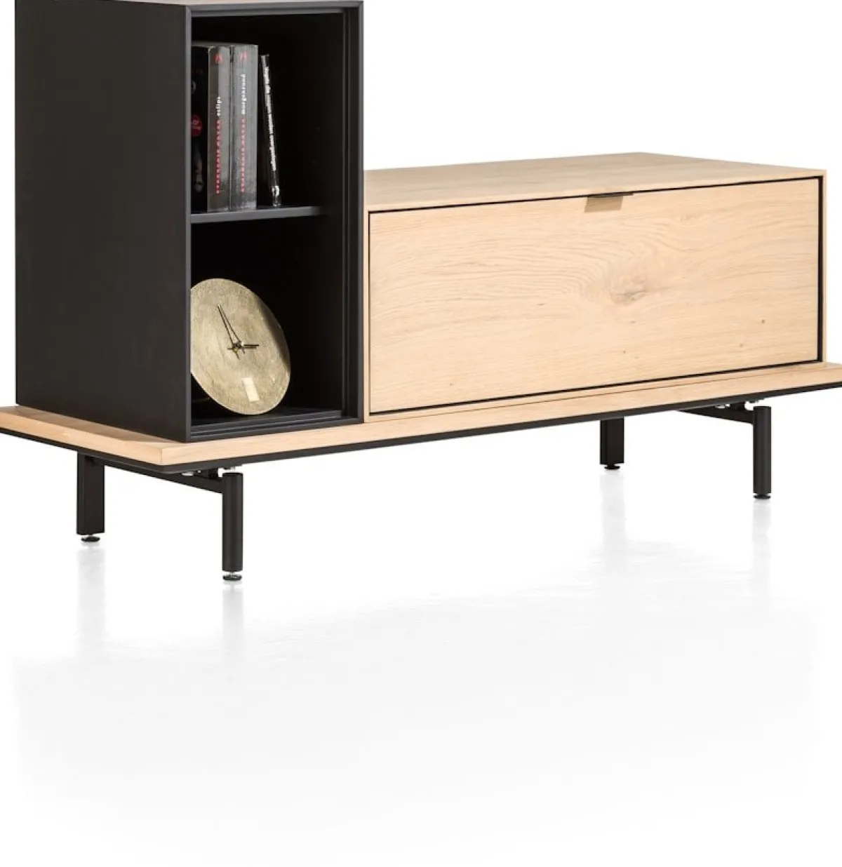 XOOON ELEMENTS platform 100 cm. incl. 2 metalen poten - 100 cm