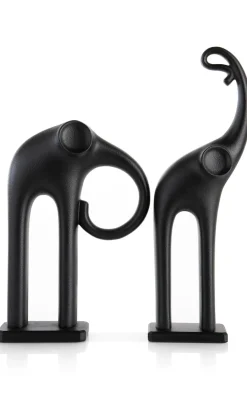 Discount XOOON Elly beeld H39,5cm in de kleur Zwart - COCOmaison