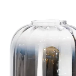 Outlet XOOON Essex tafellamp 1*E27 in de kleur Antraciet - COCOmaison