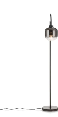 New XOOON Essex vloerlamp 1*E27 in de kleur Antraciet - COCOmaison