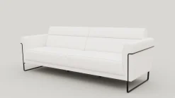 XOOON Fiskardo, 4-zitsbank - Vada - ivoor