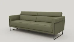 XOOON Fiskardo, 4-zitsbank - Vada - mosgroen