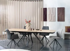 Sale XOOON FRANKY armstoel - vast - greep - pocketveringvering - zwart